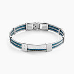 Bracelet Jourdan Herens Acier Blanc - Bracelets Homme | Histoire d&rsquo;Or