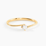 Bague Firmamenti Or Jaune Diamant - Bagues solitaires Femme | Histoire d&rsquo;Or