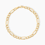 Bracelet Cameo Argent Dor&eacute; A L'Or 750/1000 - Bijoux sans pierre Femme | Histoire d&rsquo;Or