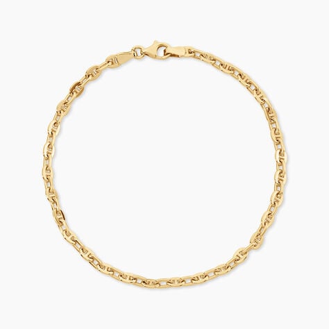 Bracelet Wynter Argent Dor&eacute; A L'Or 750/1000 - Bijoux sans pierre Femme | Histoire d&rsquo;Or