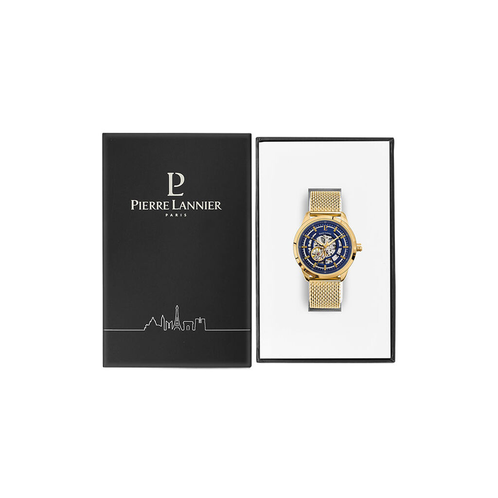 Montre Pierre Lannier Automatic Bleu - Montres Homme | Histoire d’Or