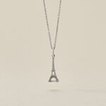 Pendentif Marceau Argent Blanc - Pendentifs Famille | Histoire d&rsquo;Or