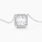 Collier Rio Argent Blanc Oxyde De Zirconium - Colliers fantaisie Femme | Histoire d&rsquo;Or
