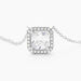 Collier Rio Argent Blanc Oxyde De Zirconium - Colliers fantaisie Femme | Histoire d&rsquo;Or