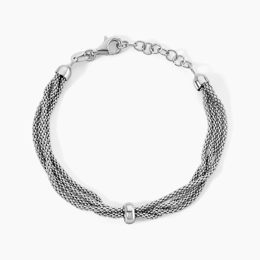 Bracelet Cefora Argent Blanc - Bracelets Femme | Histoire d&rsquo;Or