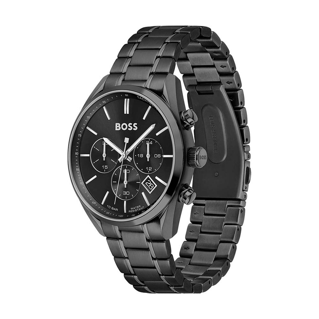 Montre Boss Champion Noir - Montres Homme | Histoire d’Or