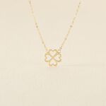 Collier Aquilegia Or Jaune - Colliers Femme | Histoire d&rsquo;Or