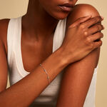Bracelet Thesee Argent Blanc Oxyde De Zirconium - Bracelets Femme | Histoire d&rsquo;Or