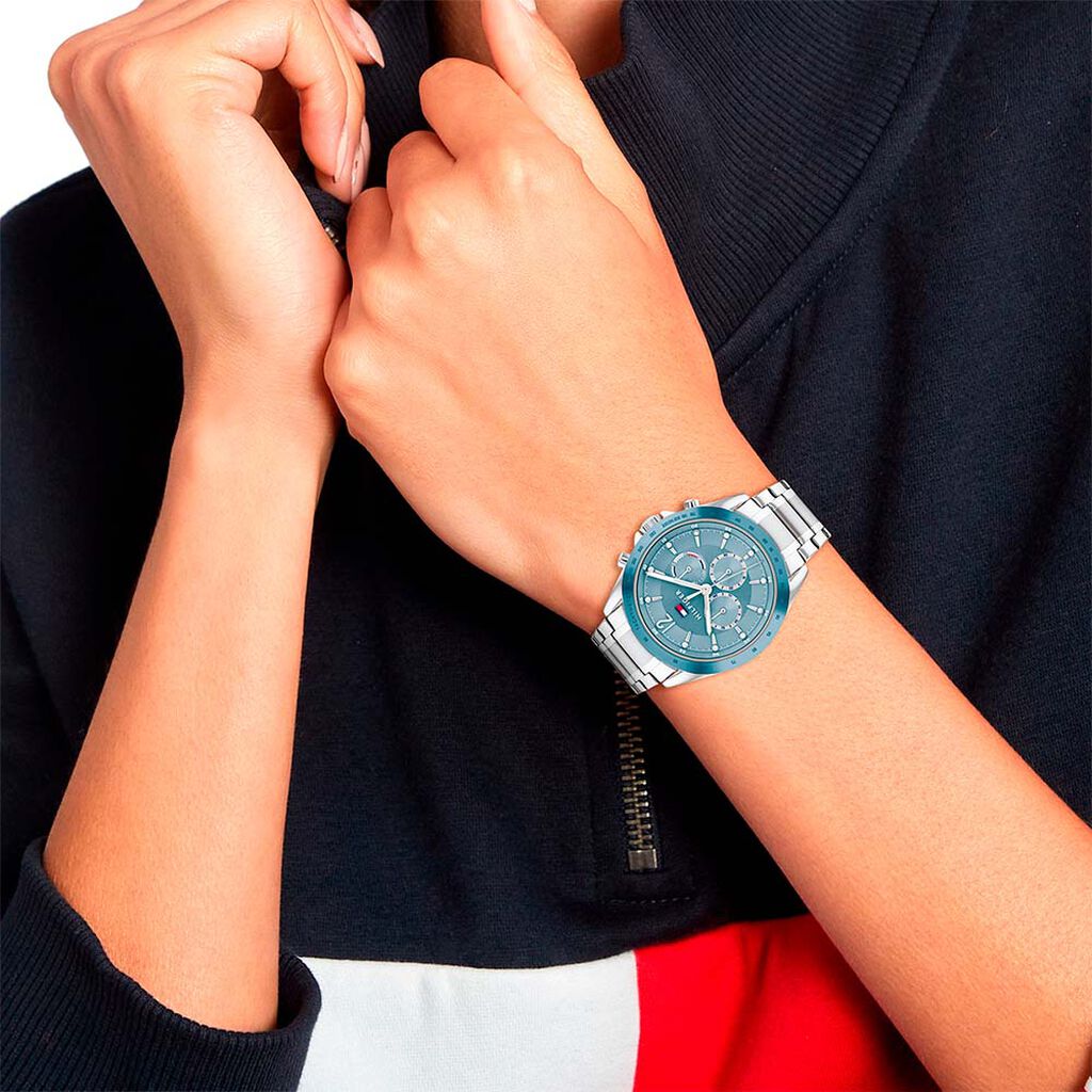 Montre Tommy Hilfiger Kenzie Bleu - Montres Femme | Histoire d’Or