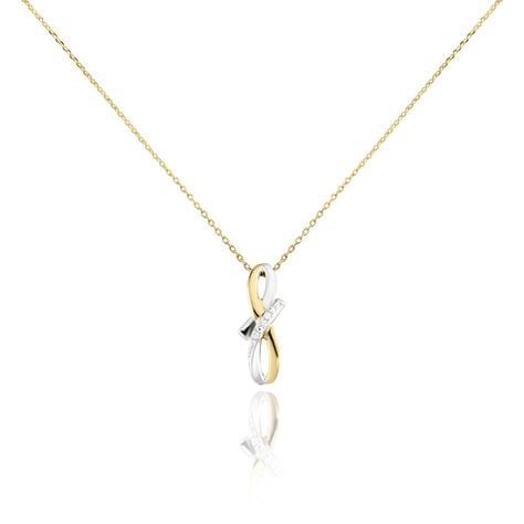 Collier Soukayna Or Bicolore Diamant - Colliers Femme | Histoire d’Or