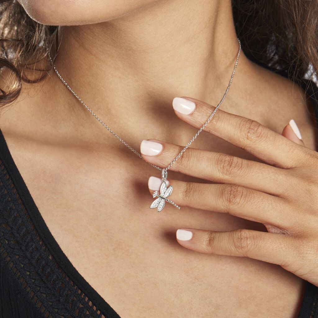 Collier Jengen Argent Oxydes De Zirconium - Colliers fantaisie Femme | Histoire d’Or