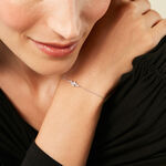 Bracelet Eclat d'Aurore Argent Blanc Oxyde De Zirconium - Bracelets Femme | Histoire d&rsquo;Or