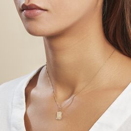Pendentif Lamie Zodiaque Parchemin Or Jaune - Pendentifs Zodiaque Famille | Histoire d’Or