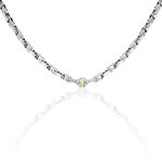 Collier Leandreae Or Acier Bicolore - Colliers Homme | Histoire d&rsquo;Or