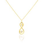 Collier Ademar Or Jaune Oxyde De Zirconium - Colliers Femme | Histoire d&rsquo;Or