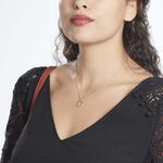 Collier Plaqu&eacute; Or Jaune Lettra - Colliers fantaisie Femme | Histoire d&rsquo;Or