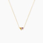 Collier Prisme Or Jaune Am&eacute;thyste Citrine P&eacute;ridot - F&ecirc;te des m&egrave;res Femme | Histoire d&rsquo;Or