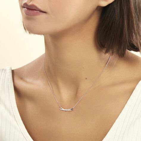 Collier Tonnia Or Bicolore Diamant - Colliers Femme | Histoire d’Or
