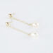 Boucles D'oreilles Pendantes Adriette Or Jaune Perle De Culture - Boucles d'oreilles pendantes Femme | Histoire d’Or