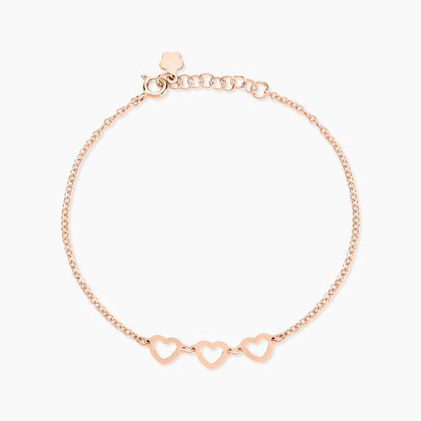 Bracelet Trinity Argent Rose - Bracelets Femme | Histoire d&rsquo;Or