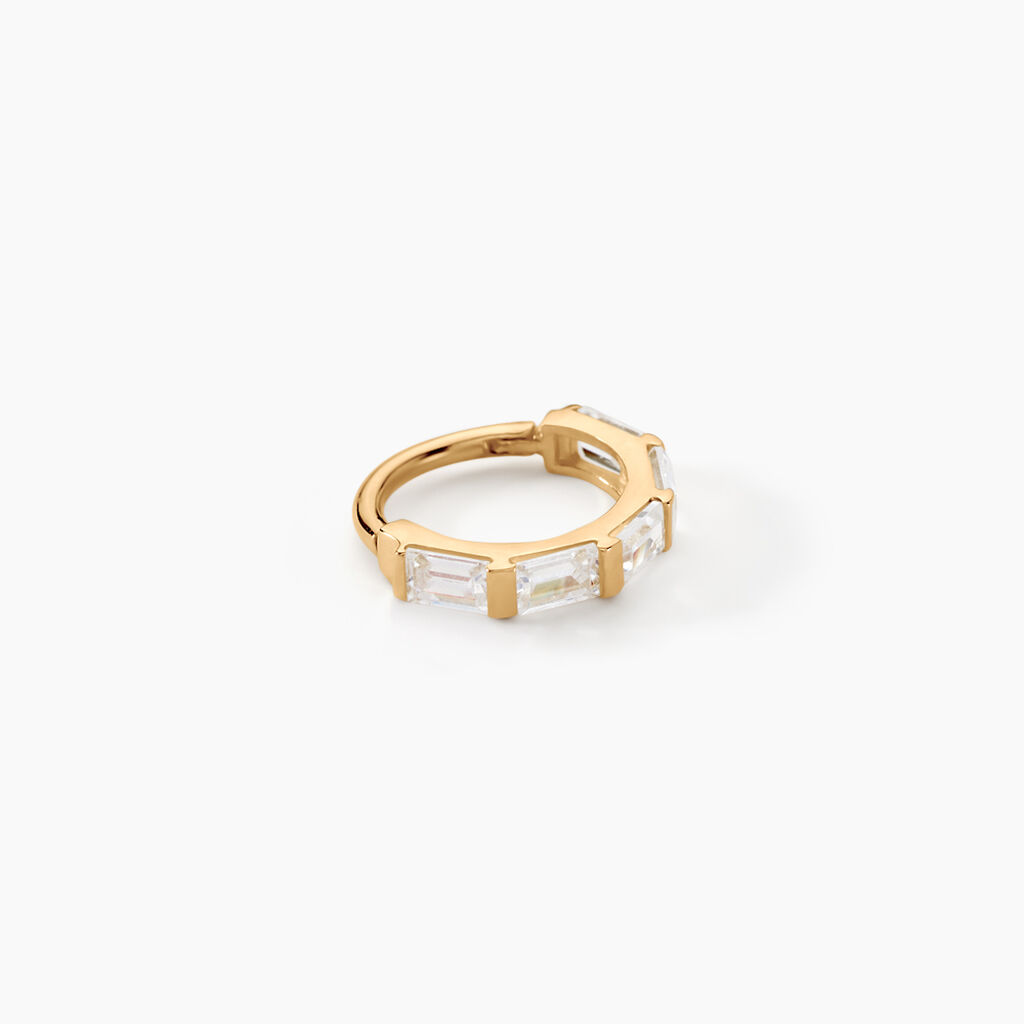 Piercing D'oreille Unitaire Dervila Or Jaune Oxyde De Zirconium - Bijoux Femme | Histoire d’Or