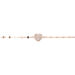 Bracelet Argent Rose Varinia Oxydes De Zirconium - Bracelets fantaisie Femme | Histoire d’Or