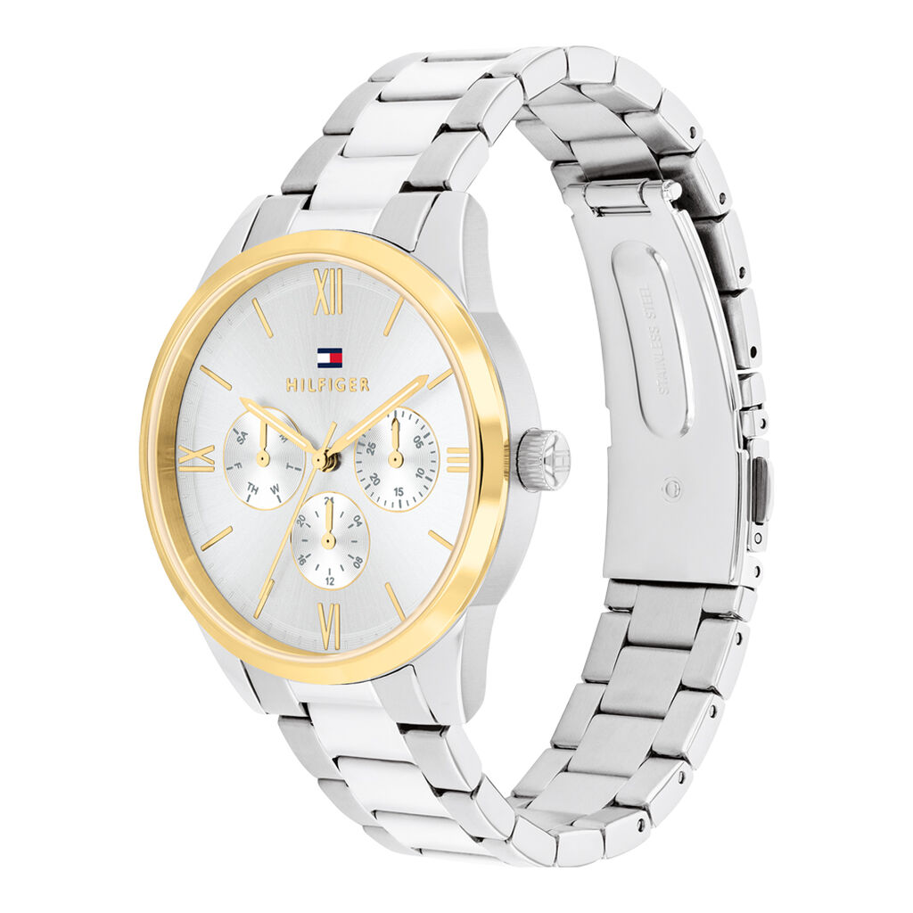 Montre Tommy Hilfiger Camille Blanc - Montres Femme | Histoire d&rsquo;Or