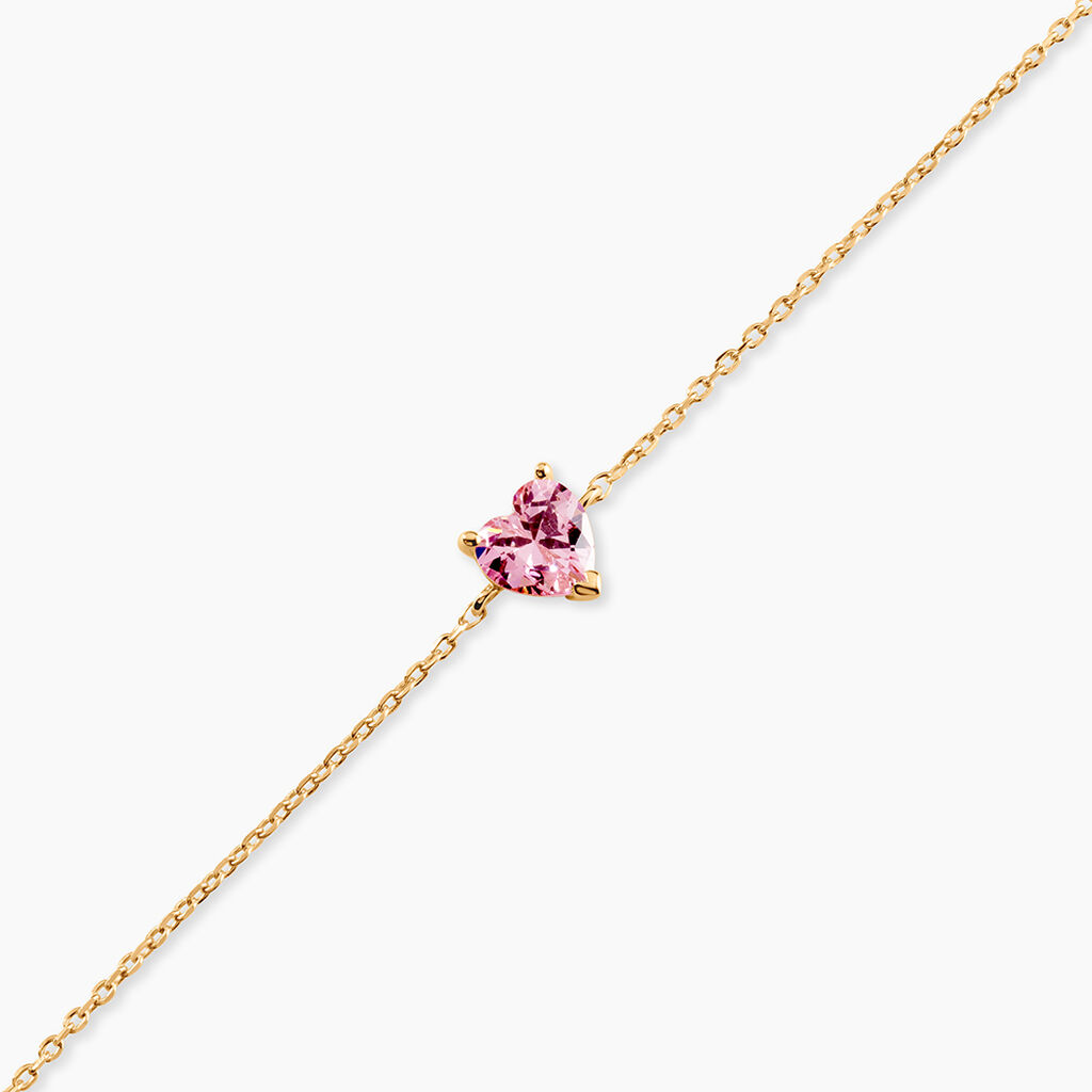 Bracelet Plaqu&eacute; Or Carpantus Oxyde De Zirconium - F&ecirc;te des m&egrave;res Femme | Histoire d&rsquo;Or