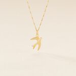 Pendentif Illide Hirondelle Or Jaune - Pendentifs Femme | Histoire d&rsquo;Or
