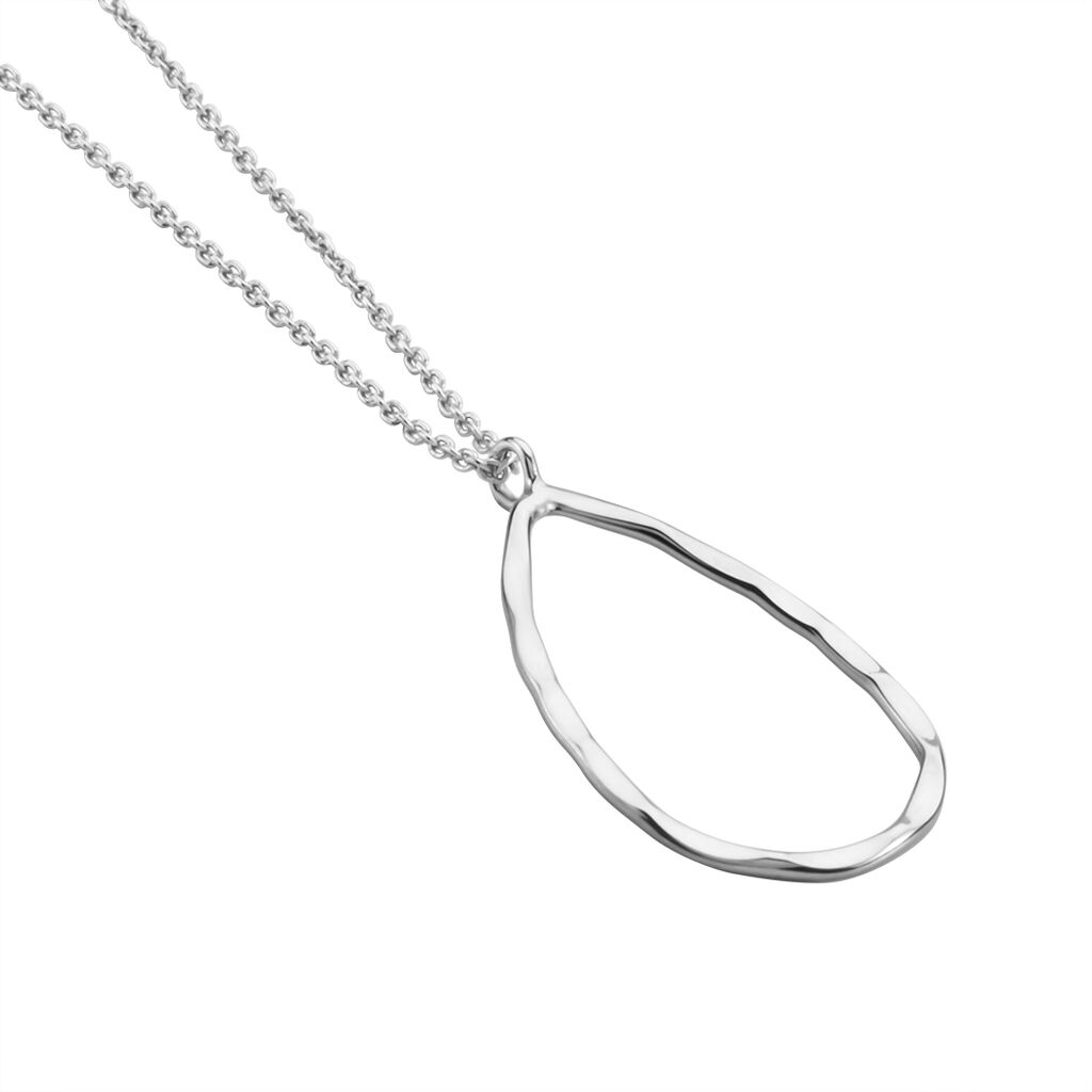 Collier Argent Blanc Camulos - Colliers fantaisie Femme | Histoire d&rsquo;Or