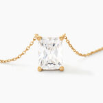 Collier Gatsby Or Jaune Oxyde De Zirconium - Colliers Femme | Histoire d&rsquo;Or