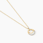 Collier Atlanta Or Jaune Diamant - Colliers Femme | Histoire d&rsquo;Or