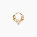 Piercing Ailbhe Or Jaune Oxyde De Zirconium - Piercings d'oreilles Femme | Histoire d&rsquo;Or