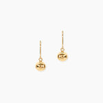 Boucles D'oreilles Pendantes Fidelia Boules Or Jaune - Boucles d'oreilles pendantes Femme | Histoire d&rsquo;Or