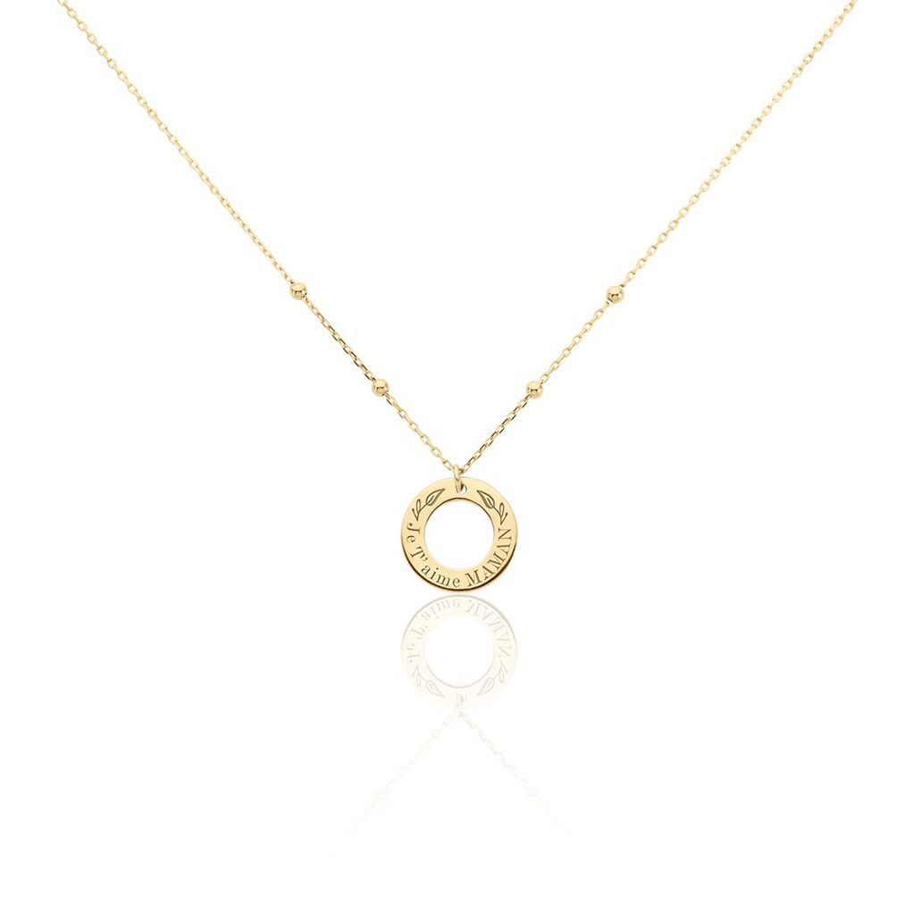 Collier Savas Plaqué Or Jaune - Colliers fantaisie Femme | Histoire d’Or