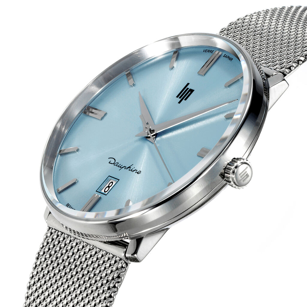 Montre Lip Dauphine Bleu - Montres Famille | Histoire d’Or
