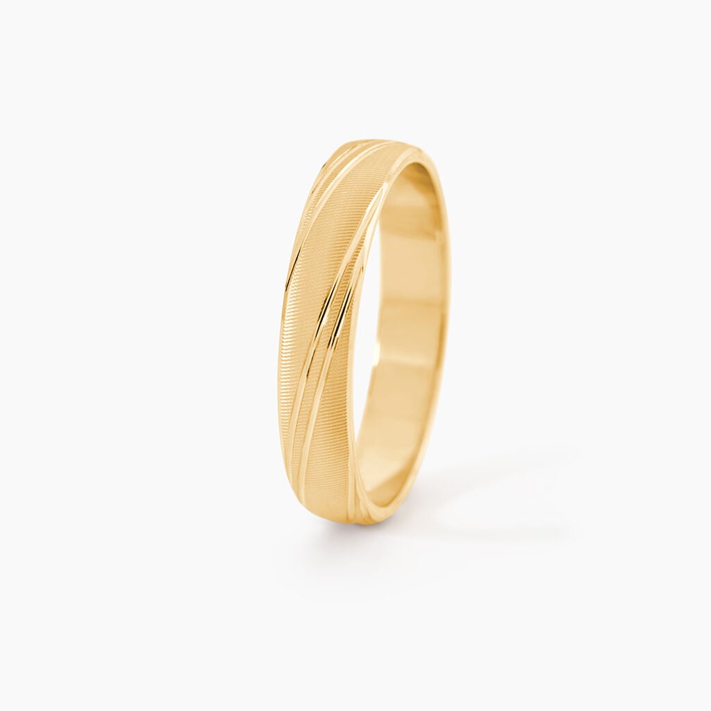 Alliance Eros Or Jaune - Alliances 18 carats Unisex | Histoire d&rsquo;Or