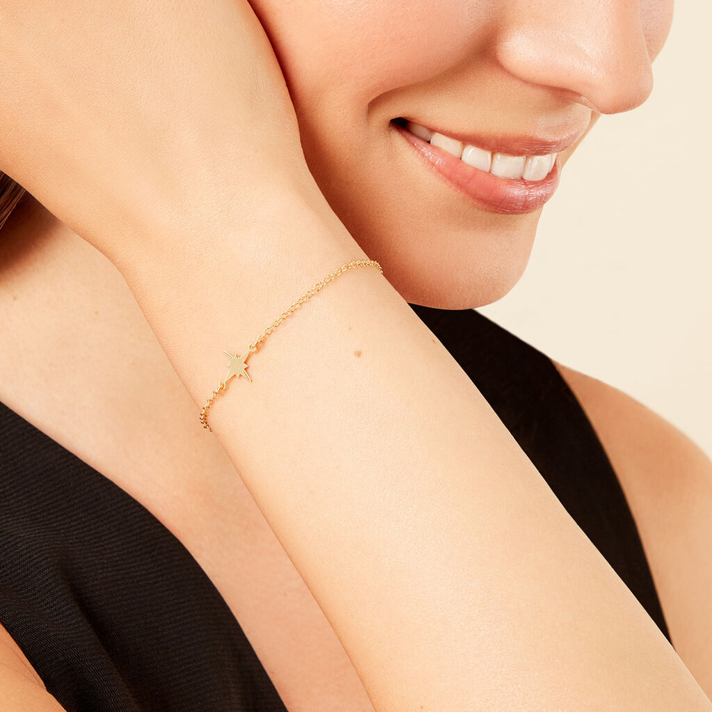 Bracelet Wiem Argent Doré - Bracelets Femme | Histoire d’Or