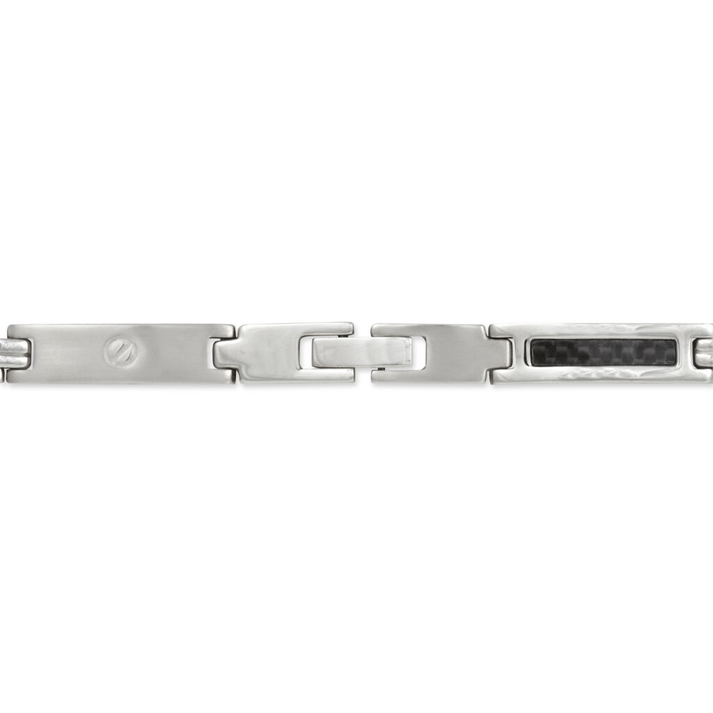 Bracelet Patrick Acier Blanc - Bracelets Homme | Histoire d’Or