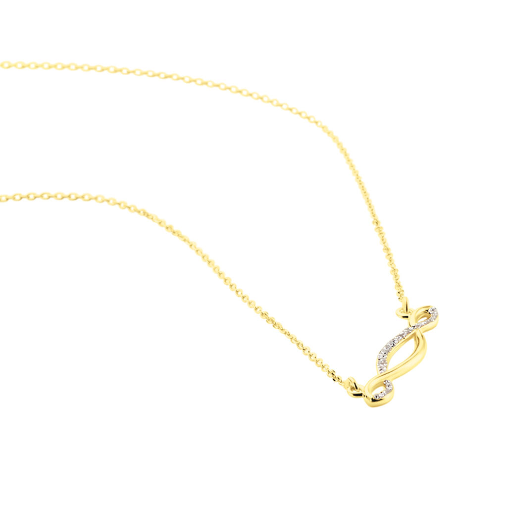 Collier Or Jaune Quintia - Colliers Femme | Histoire d&rsquo;Or
