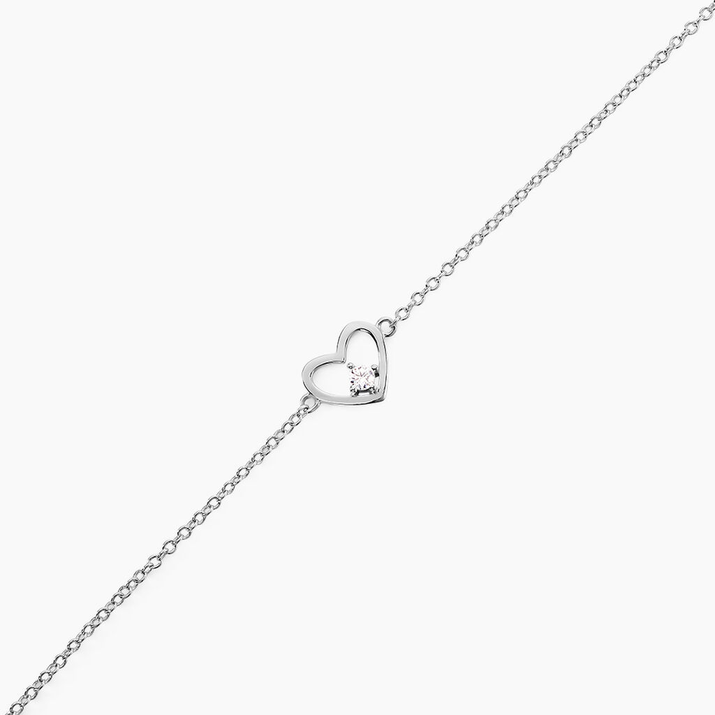 Bracelet Argent Sabino Oxydes De Zirconium - Bracelets Femme | Histoire d’Or