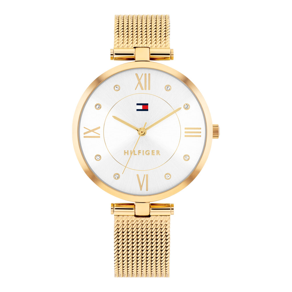 Montre Tommy Hilfiger Ella Argent&eacute; - Montres Femme | Histoire d&rsquo;Or