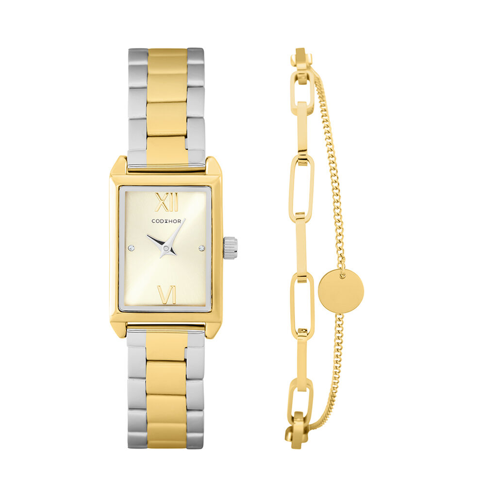 Coffret De Montre Codhor Suzy 2 Dor&eacute; - F&ecirc;te des m&egrave;res Femme | Histoire d&rsquo;Or