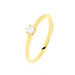 Bague Solitaire Orleane Or Jaune Diamant - Bagues solitaires Femme | Histoire d’Or