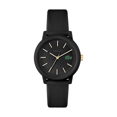 Montre Lacoste 12.12 Noir - Montres Femme | Histoire d&rsquo;Or