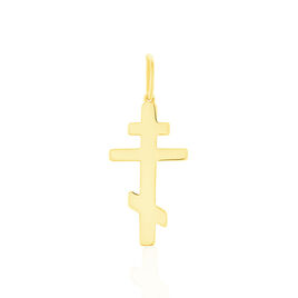 Pendentif Cobeia Orthodoxe Or Jaune - Pendentifs Baptême Famille | Histoire d’Or