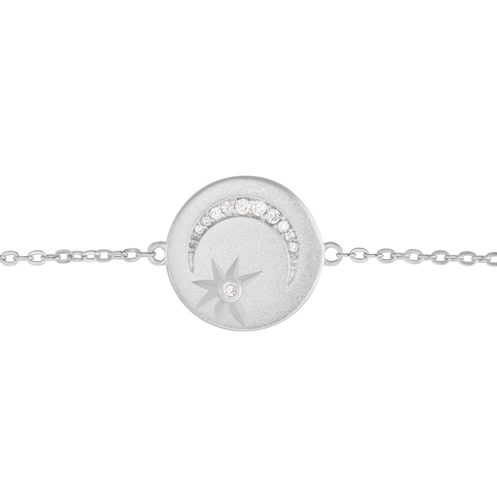 Bracelet Araroundus Argent Blanc Oxyde De Zirconium - Bracelets Femme | Histoire d’Or