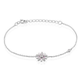 Bracelet Ambrose Argent Bicolore Oxyde De Zirconium - Bracelets fantaisie Femme | Histoire d’Or