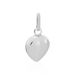 Pendentif Eudocie Coeur Lisse Or Blanc - Pendentifs Famille | Histoire d’Or