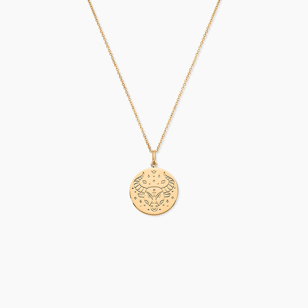Collier Astro Plaqu&eacute; Or - Bijoux sans pierre Femme | Histoire d&rsquo;Or